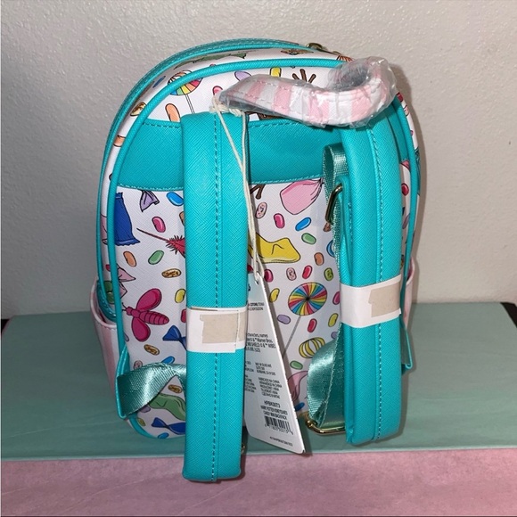 Exclusive Loungefly Harry Potter Honeydukes Sweet Shop Mini Backpack & Wallet - Picture 5 of 10